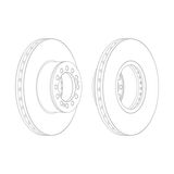 BRAKE DISC IAM FERODO 22,5"